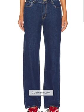 Lioness top model jeans in dark denim